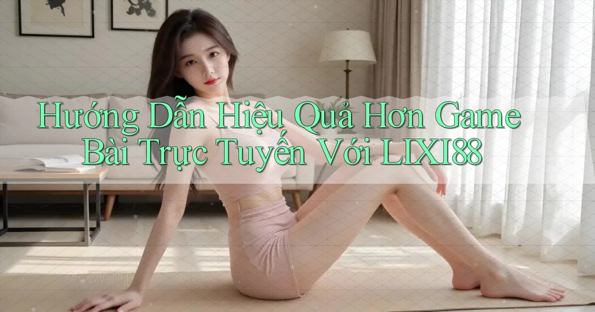 hướng dẫn hiệu quả hơn game bài trực tuyến với lixi88