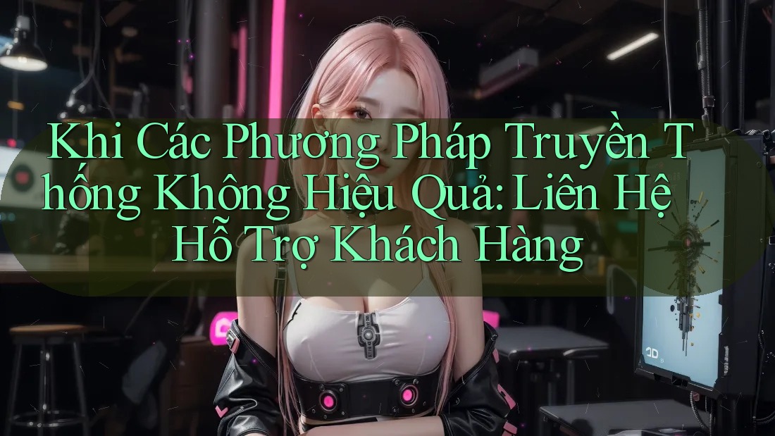 Khi Các Phương Pháp Truyền Thống Không Hiệu Quả: Liên Hệ Hỗ Trợ Khách Hàng