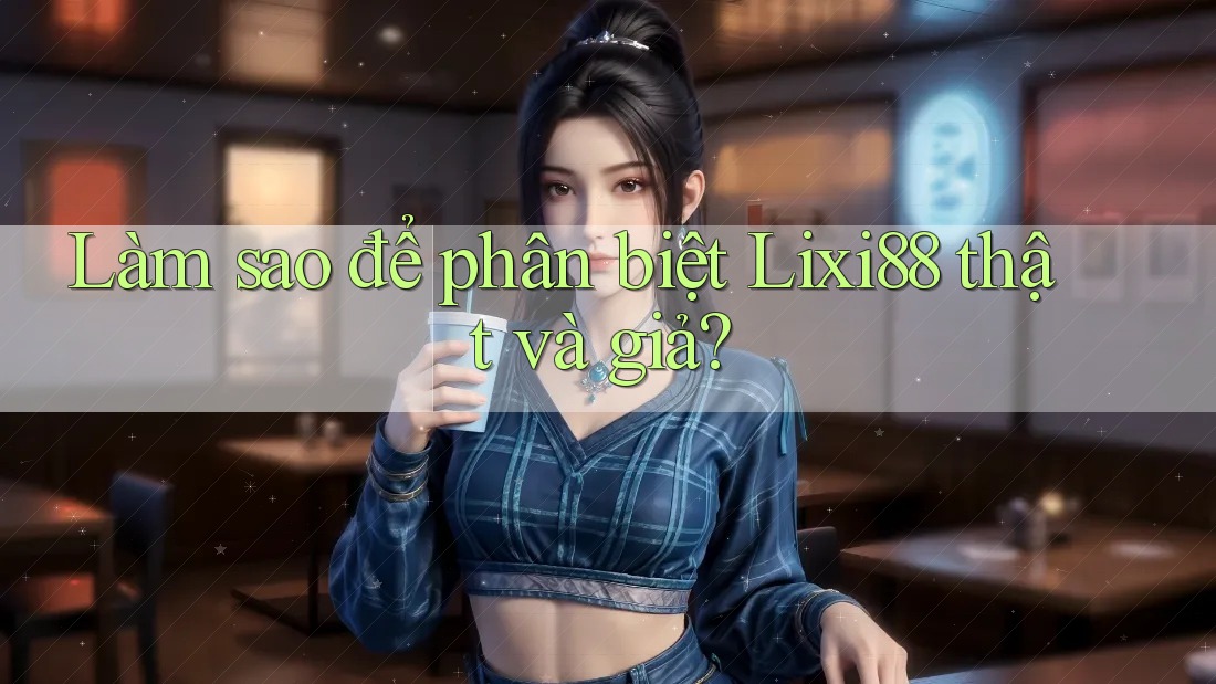 Làm sao để phân biệt lixi88 thật và giả?