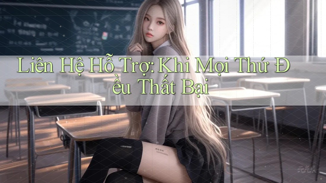 Liên Hệ Hỗ Trợ: Khi Mọi Thứ Đều Thất Bại