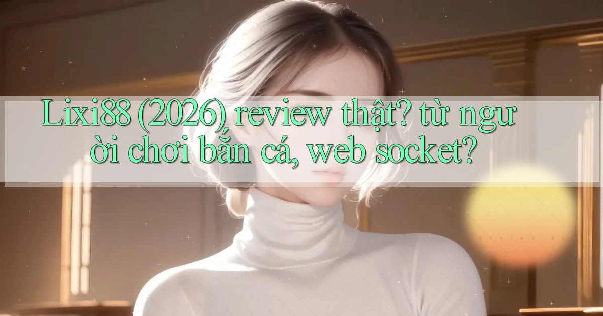 Lixi88 (2026) review thật từ người chơi bắn cá, web socket