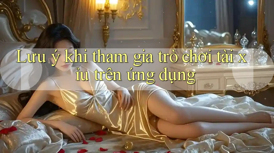 Lưu ý khi tham gia trò chơi tài xỉu trên ứng dụng