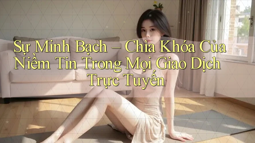 Sự Minh Bạch – Chìa Khóa Của Niềm Tin Trong Mọi Giao Dịch Trực Tuyến