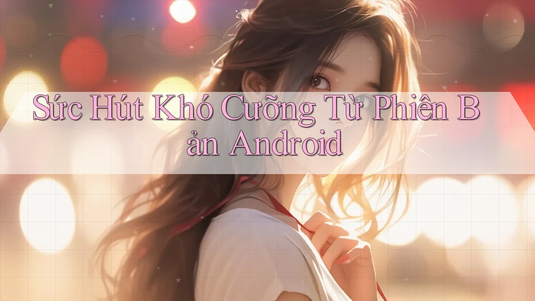 Sức Hút Khó Cưỡng Từ Phiên Bản Android