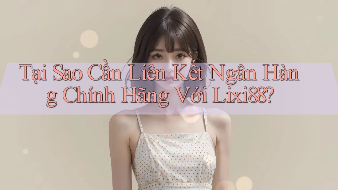 Tại Sao Cần Liên Kết Ngân Hàng Chính Hãng Với Lixi88?