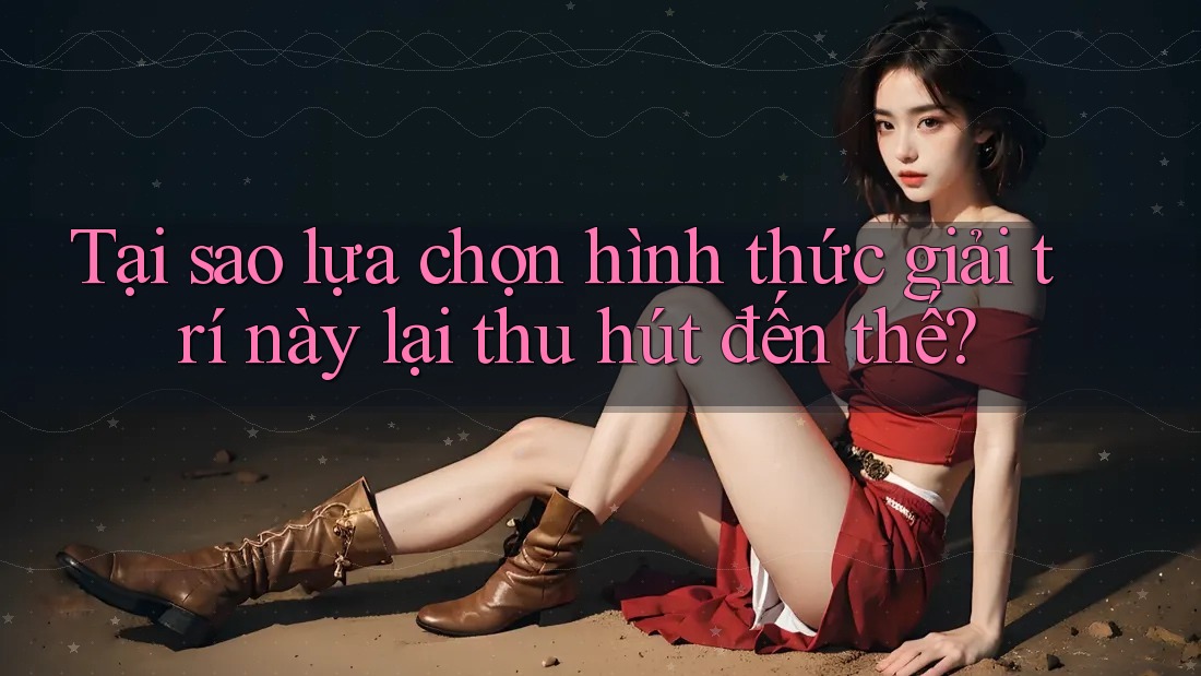 Tại sao lựa chọn hình thức giải trí này lại thu hút đến thế?