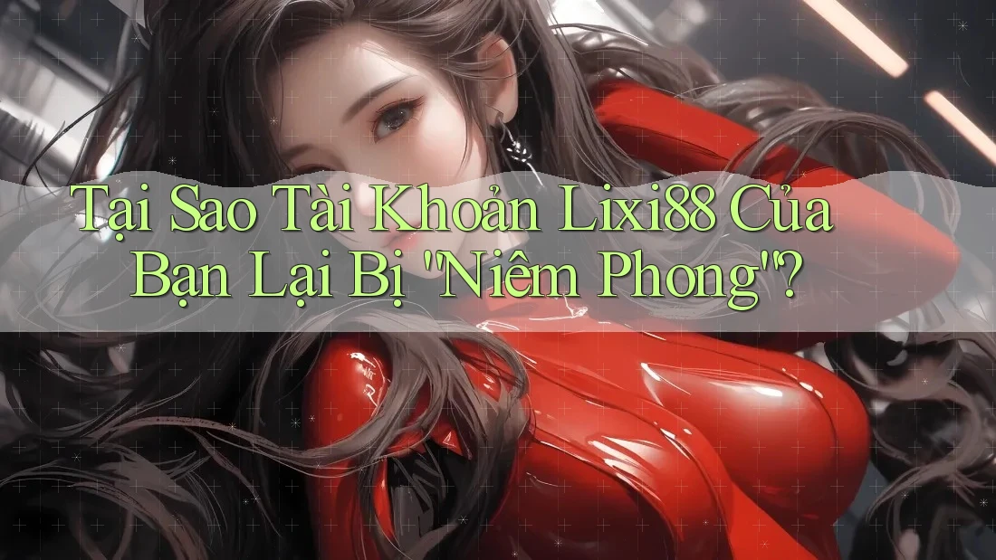 Tại Sao Tài Khoản Lixi88 Của Bạn Lại Bị “Niêm Phong”?