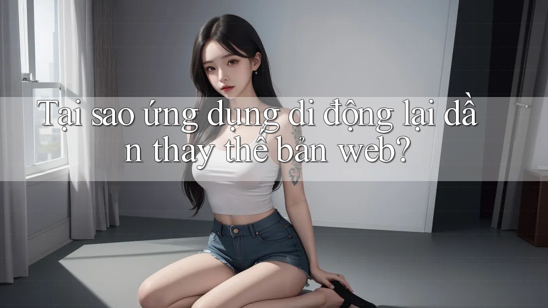 Tại sao ứng dụng di động lại dần thay thế bản web?