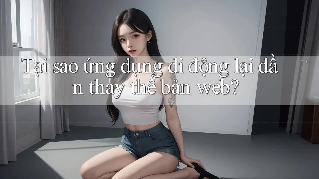 Tại sao ứng dụng di động lại dần thay thế bản web?