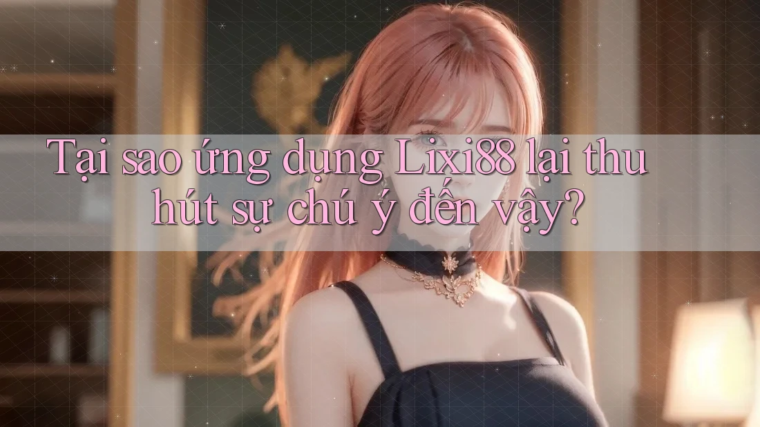 Tại sao ứng dụng Lixi88 lại thu hút sự chú ý đến vậy?