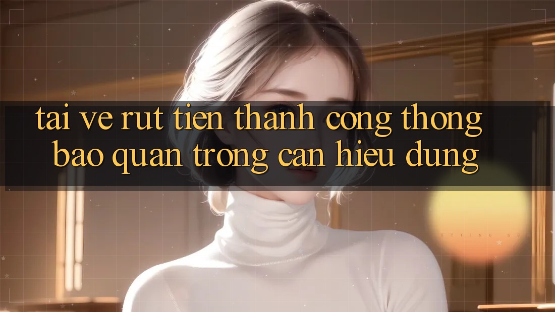 “Tải về rút tiền thành công” – Thông báo quan trọng cần hiểu đúng