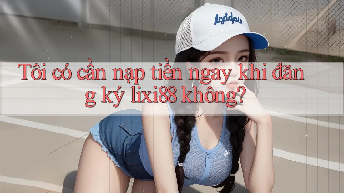 Tôi có cần nạp tiền ngay khi đăng ký lixi88 không?