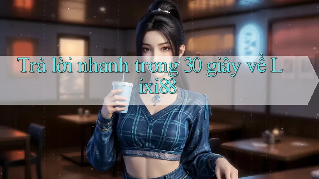 Trả lời nhanh trong 30 giây về Lixi88