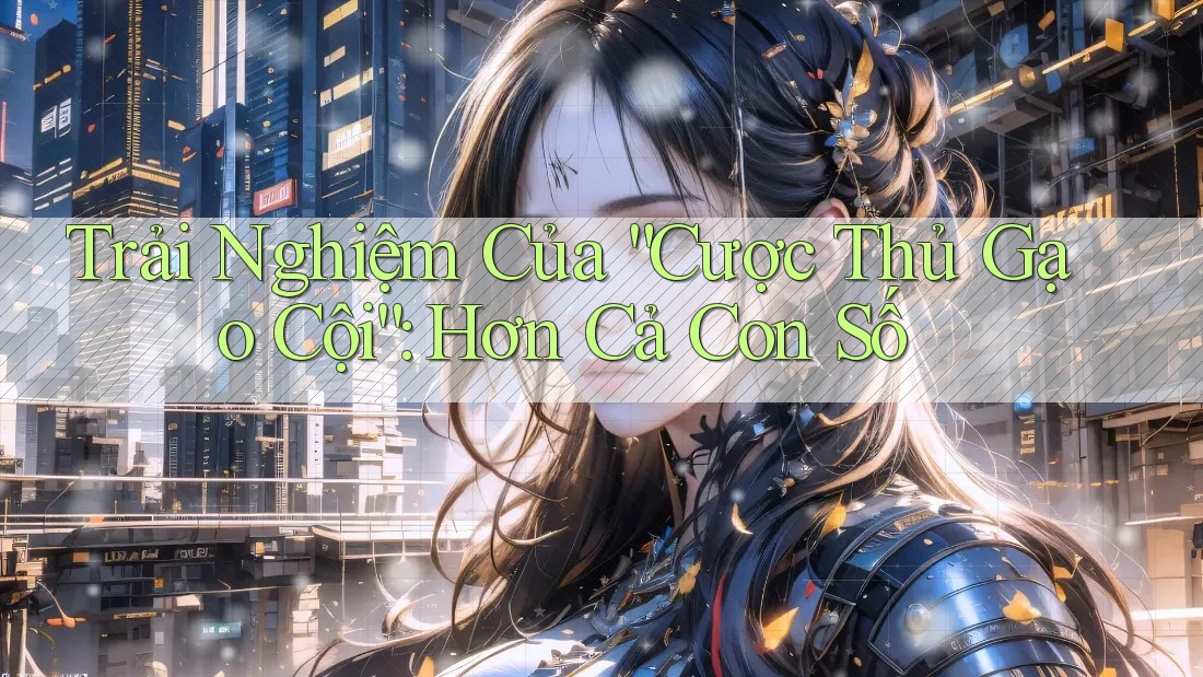 Trải Nghiệm Của “Cược Thủ Gạo Cội”: Hơn Cả Con Số