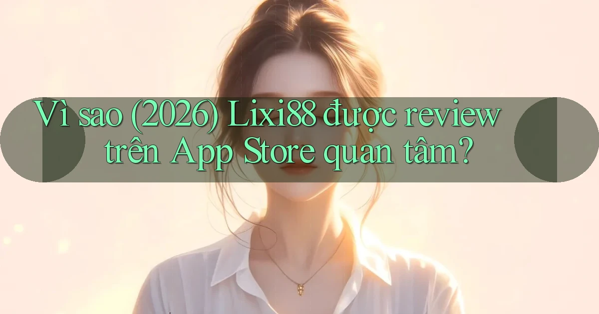 Vì sao (2026) Lixi88 được review trên App Store quan tâm